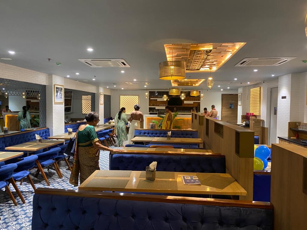 Dasaprakash Ashok Vihar Delhi dining area