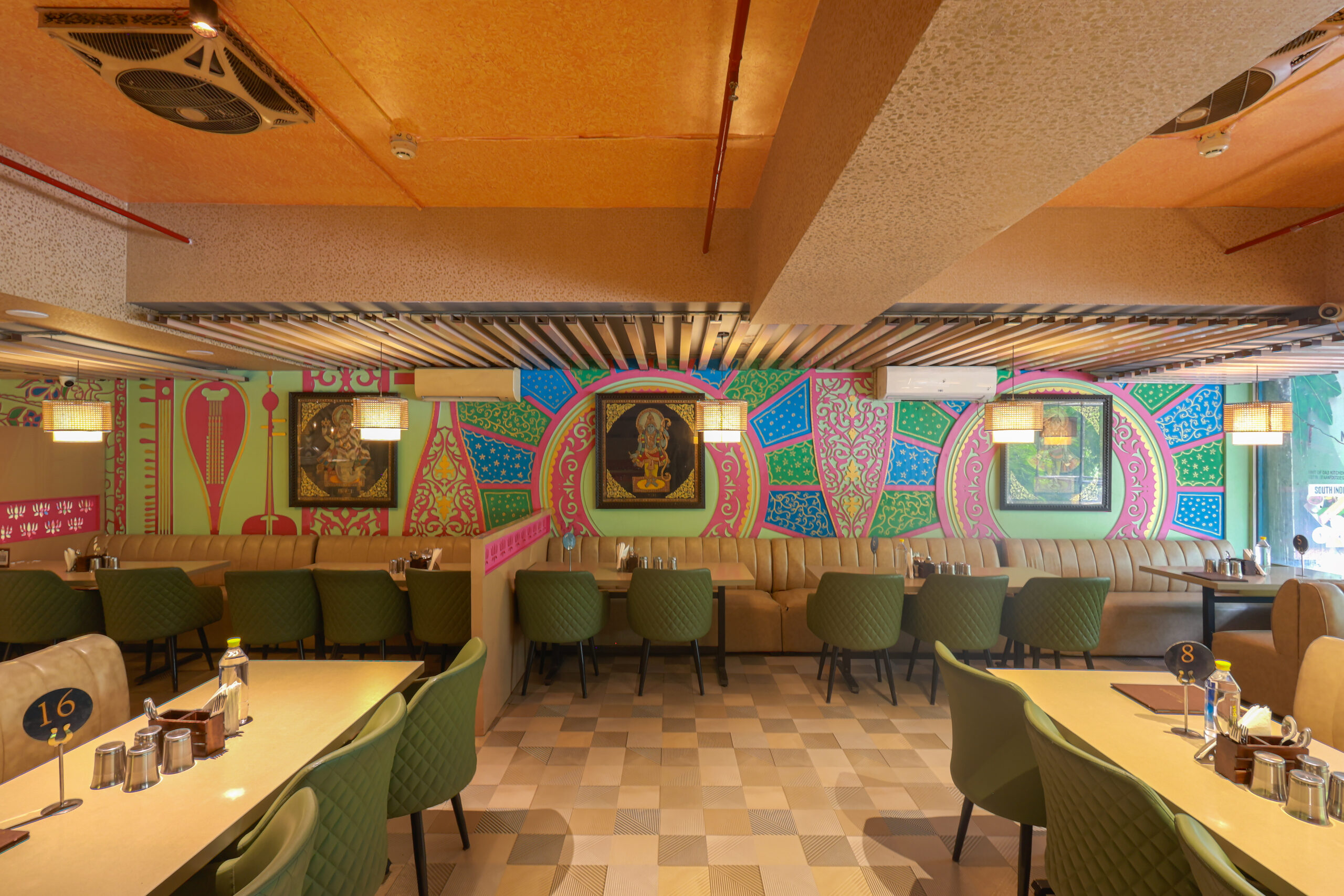 Dasaprakash Hauz Khas dining area