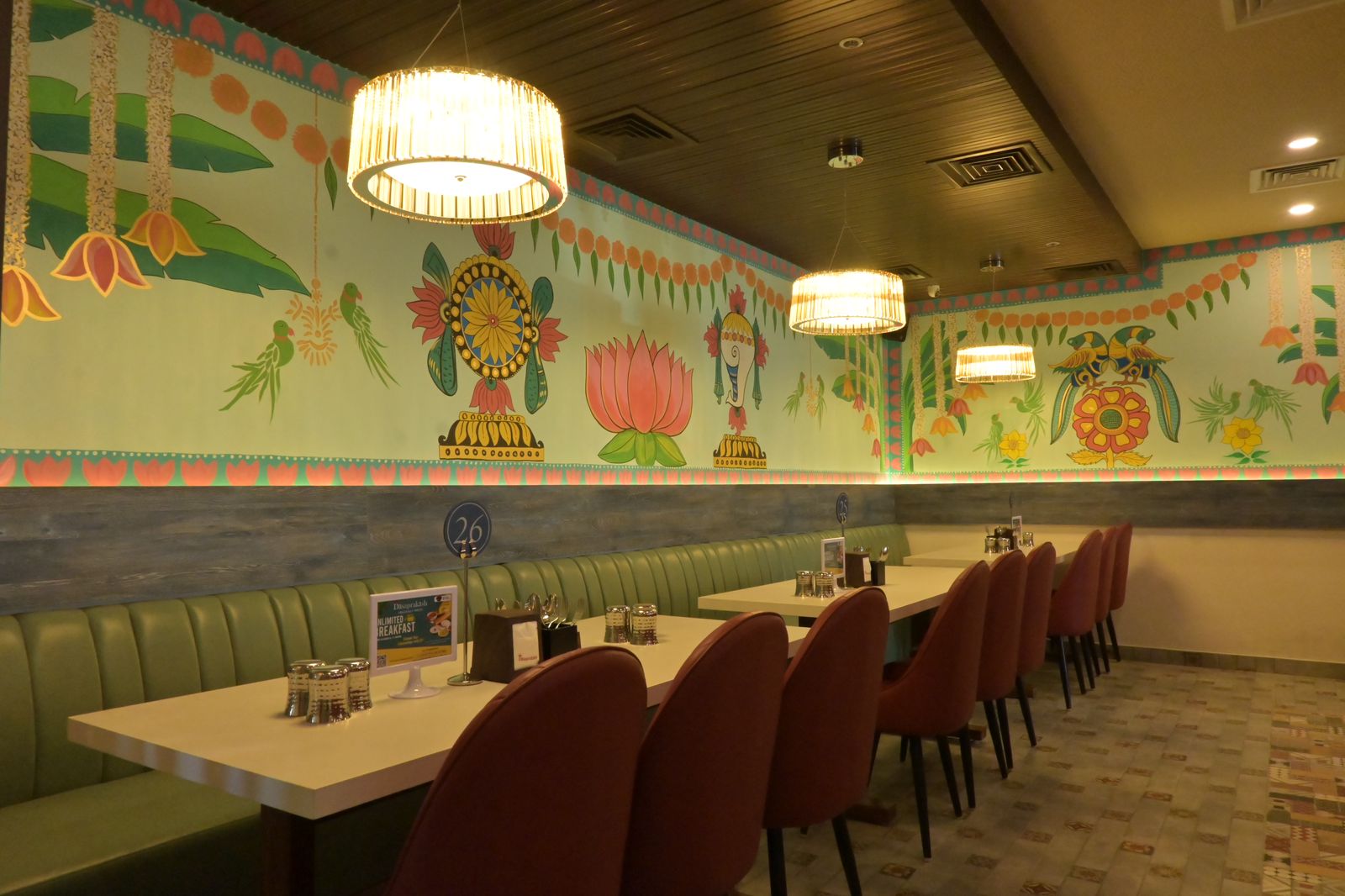 Authentic South Indian cuisine