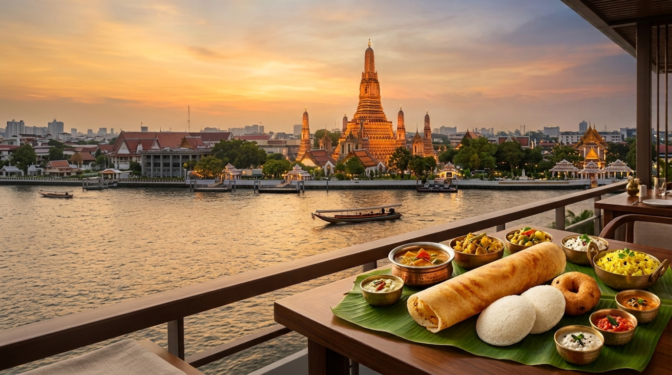 Taste of South India in Thailand